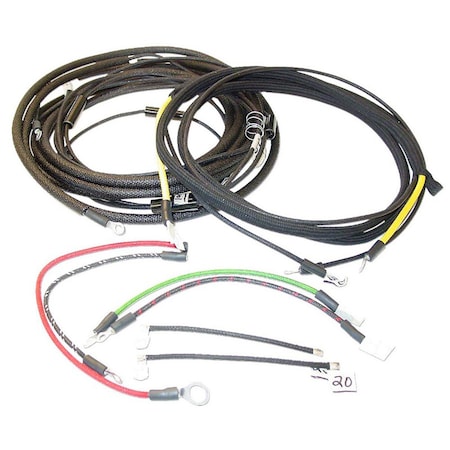 Aftermarket New Wiring Harness Kit Fits Massey Harris 44 Late for 6 Volt Systems ELV70-0005